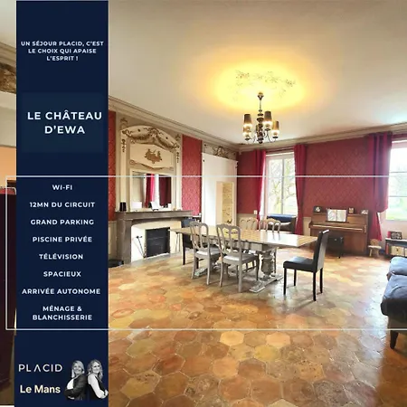 Villa Le Chateau D'ewa Etival-les-le-Mans